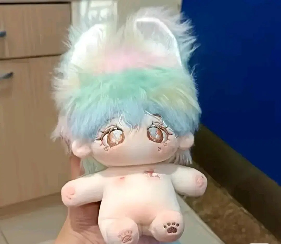 20cm 무속성 솜인형 레인보우 무지개